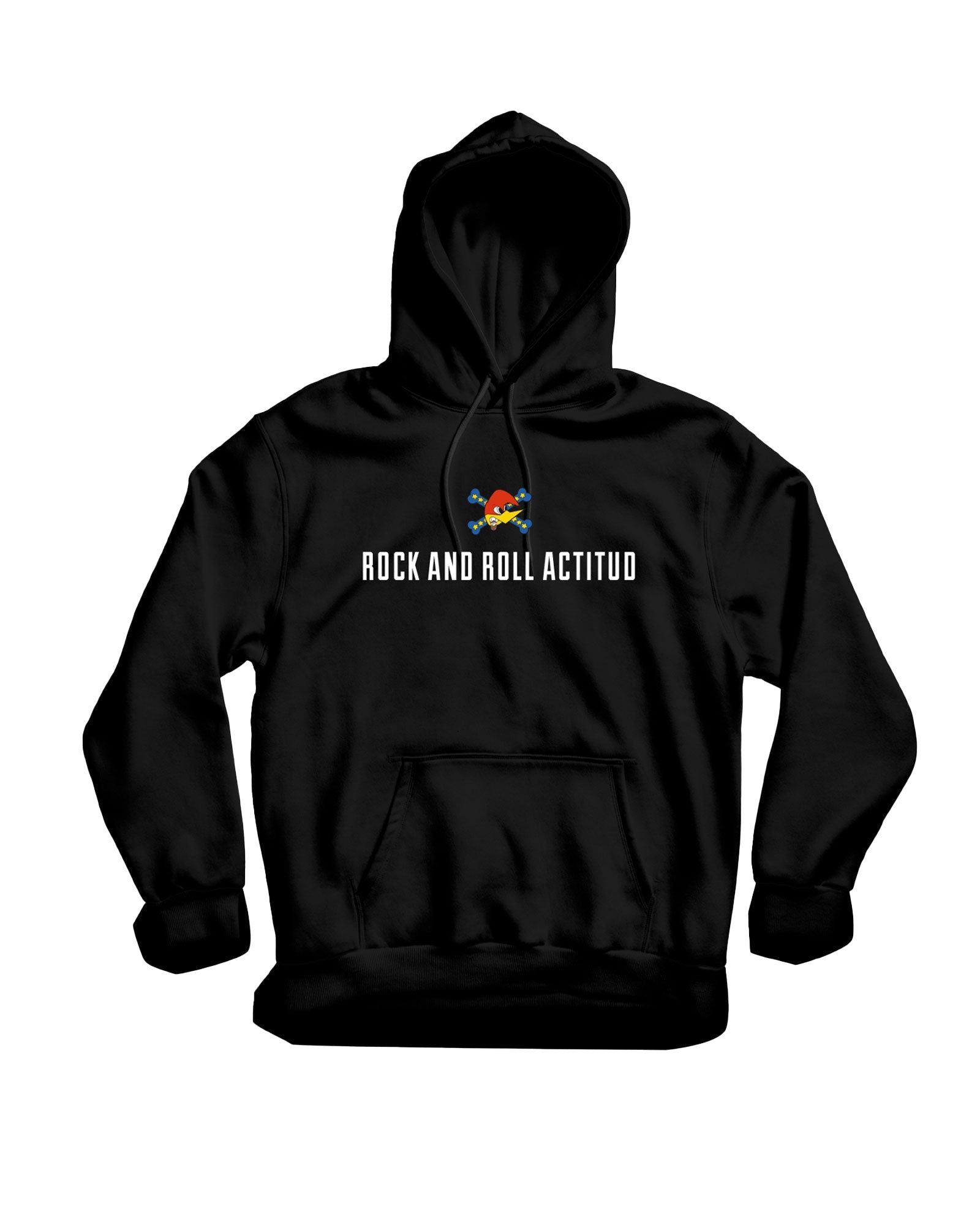 Loquillo Sudadera Capucha Rock And Roll Actitud Unisex