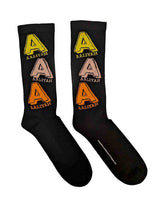 Aaliyaah - Calcetines "Tricolour Logo" - D2fy · Rocktud - Rocktud