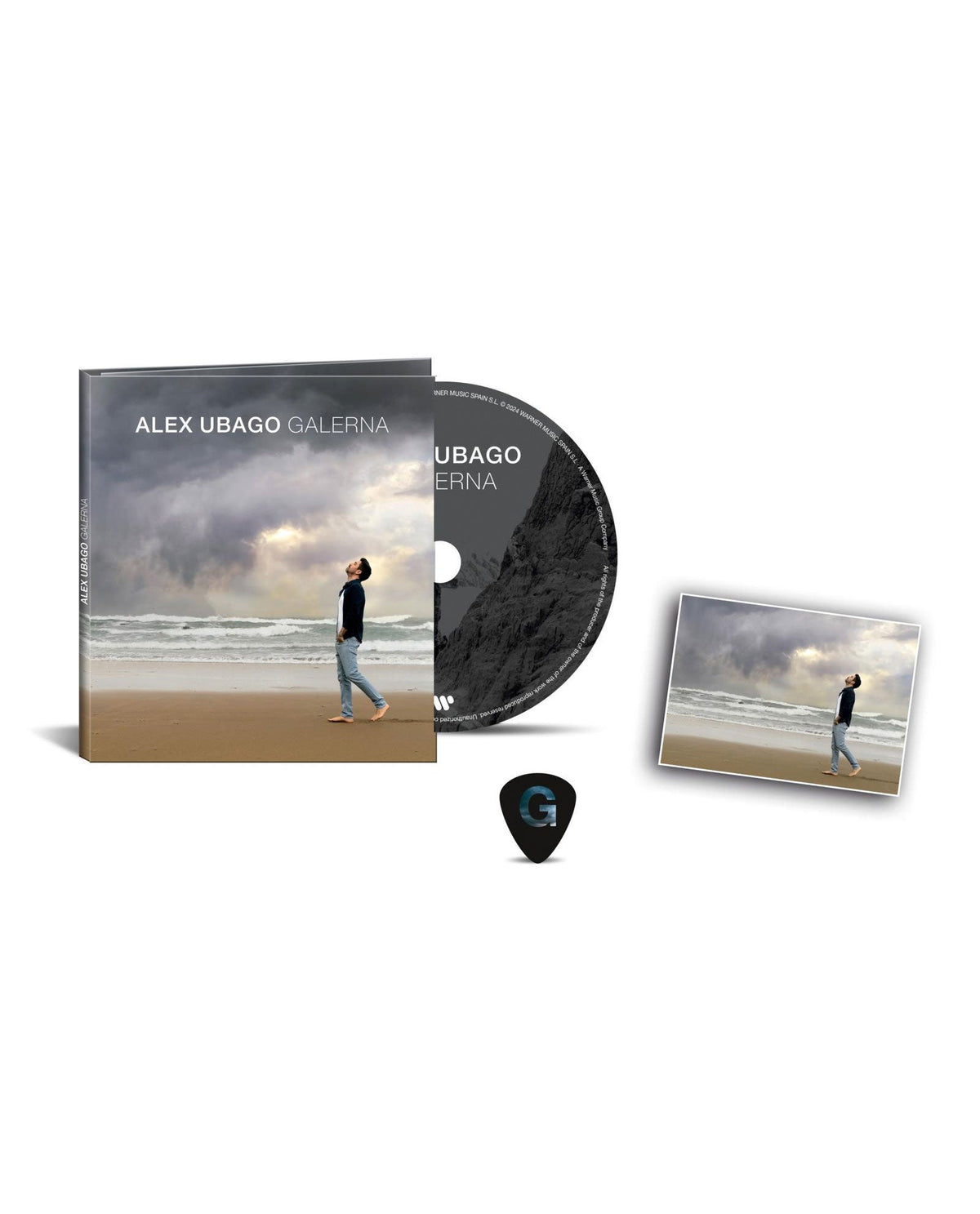 Alex Ubago - CD "Galerna" + PÚA + POSTAL FIRMADA - D2fy · Rocktud - D2fy