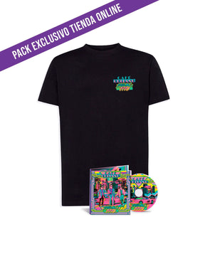 Café Quijano - Pack CD "Miami 1990" + Camiseta Unisex - D2fy · Rocktud - Café Quijano