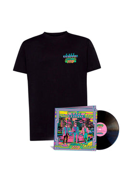 Café Quijano - Pack LP Vinilo "Miami 1990" + Camiseta Unisex - D2fy · Rocktud - Café Quijano