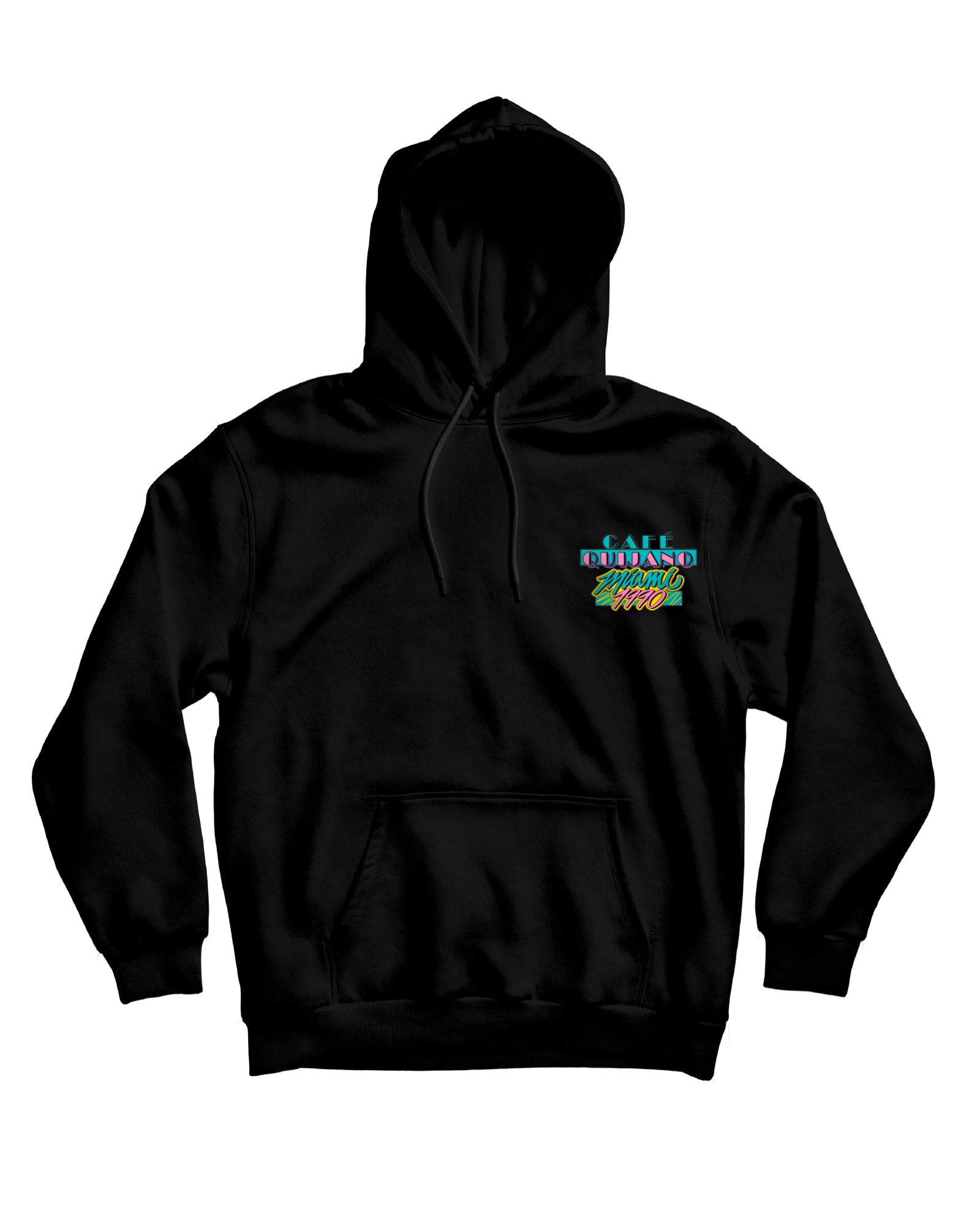 Café Quijano - Sudadera Capucha "Miami 1990" - D2fy · Rocktud - Café Quijano