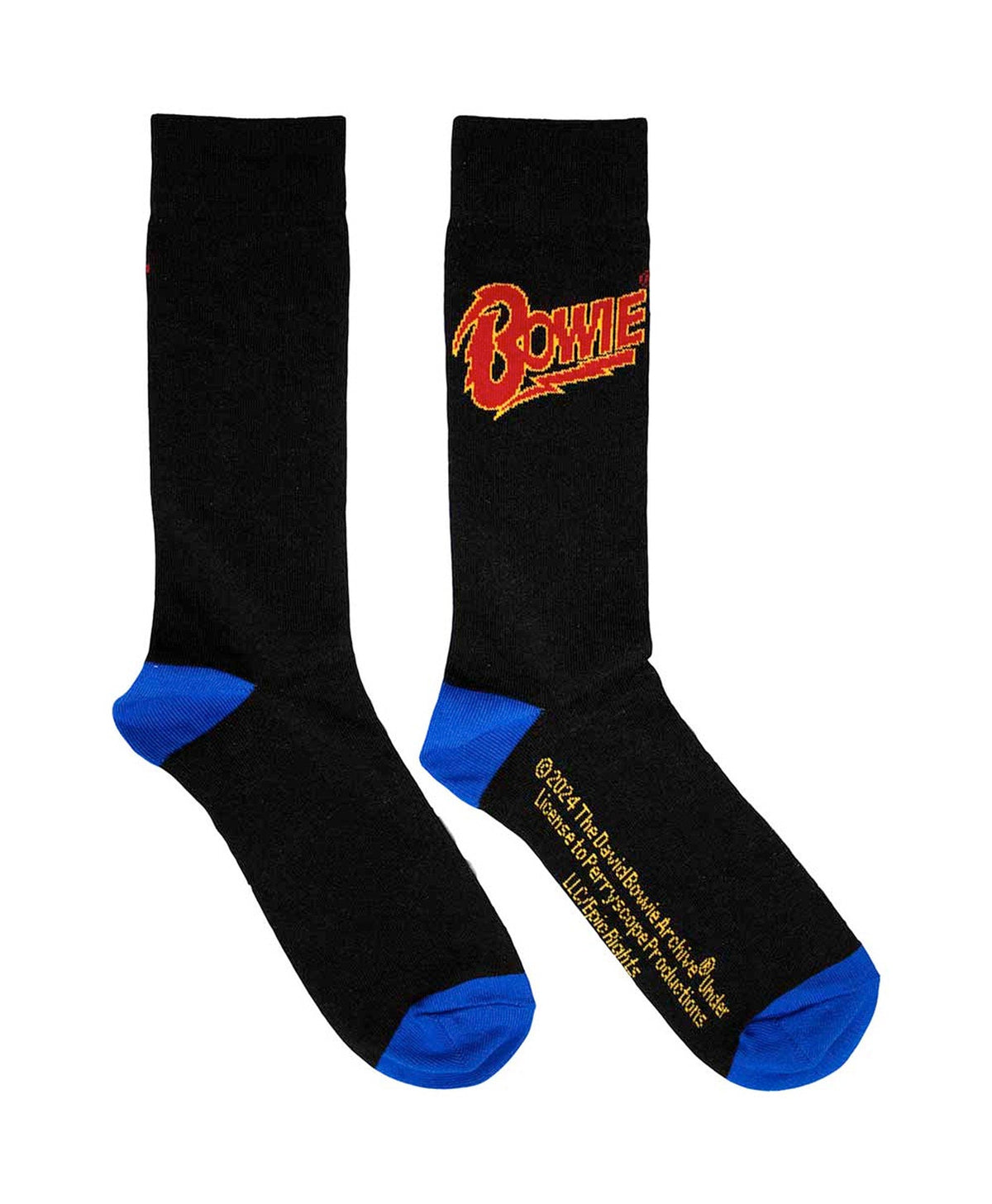 David Bowie - Calcetines "Logo contraste azul" - D2fy · Rocktud - Rocktud