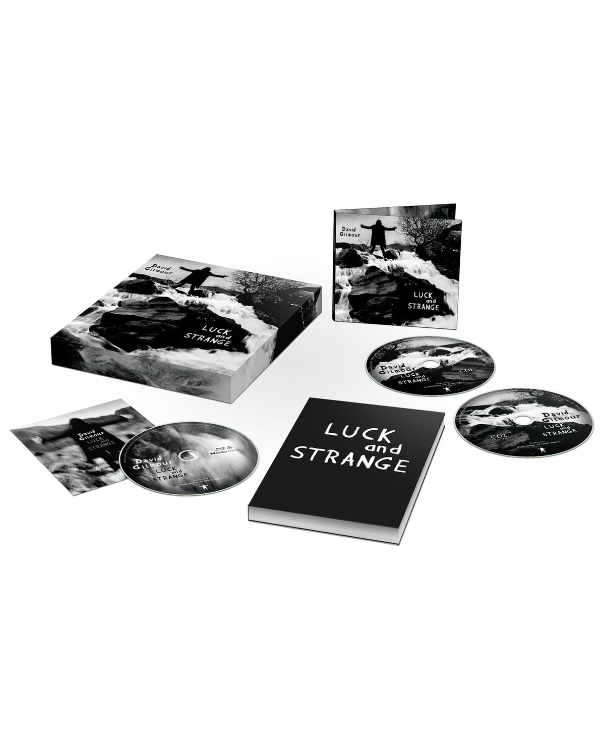 David Gilmour - 2CD + Blu - Ray + Libro fotografías exclusivo "Luck and Strange" - D2fy · Rocktud - Rocktud