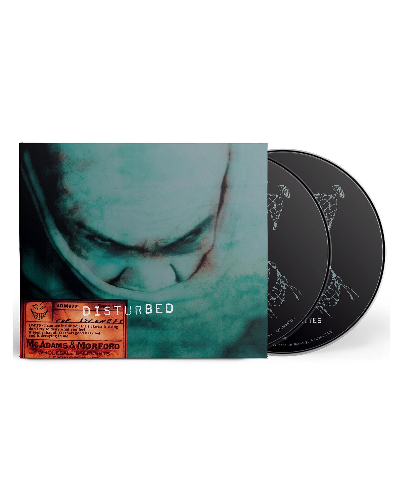 Disturbed - 2CD "The Sickness (25th Anniversary Edition)" - D2fy · Rocktud - Rocktud