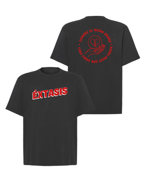 Éxtasis - Camiseta Oversize "Siempre el mismo drama" - D2fy · Rocktud - Extasis