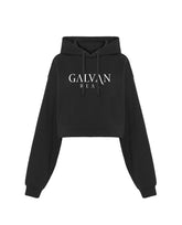 Galván Real - Sudadera Capucha Crop Top "Logo" Mujer - D2fy · Rocktud - Galván Real