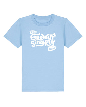 Grow Up Singing - Camiseta "The Band" Celeste Unisex - D2fy · Rocktud - Grow Up Singing