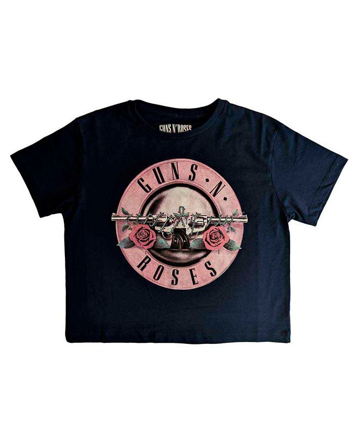 Guns N' Roses - Camiseta Crop Top "Logo" - D2fy · Rocktud - Rocktud
