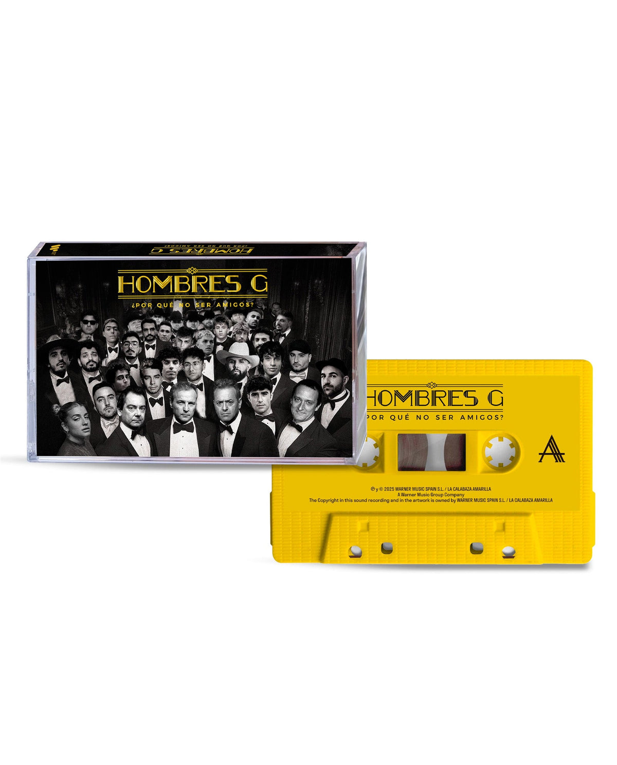 Hombres G - Cassette "¿Por qué no ser amigos?" - D2fy · Rocktud - Rocktud