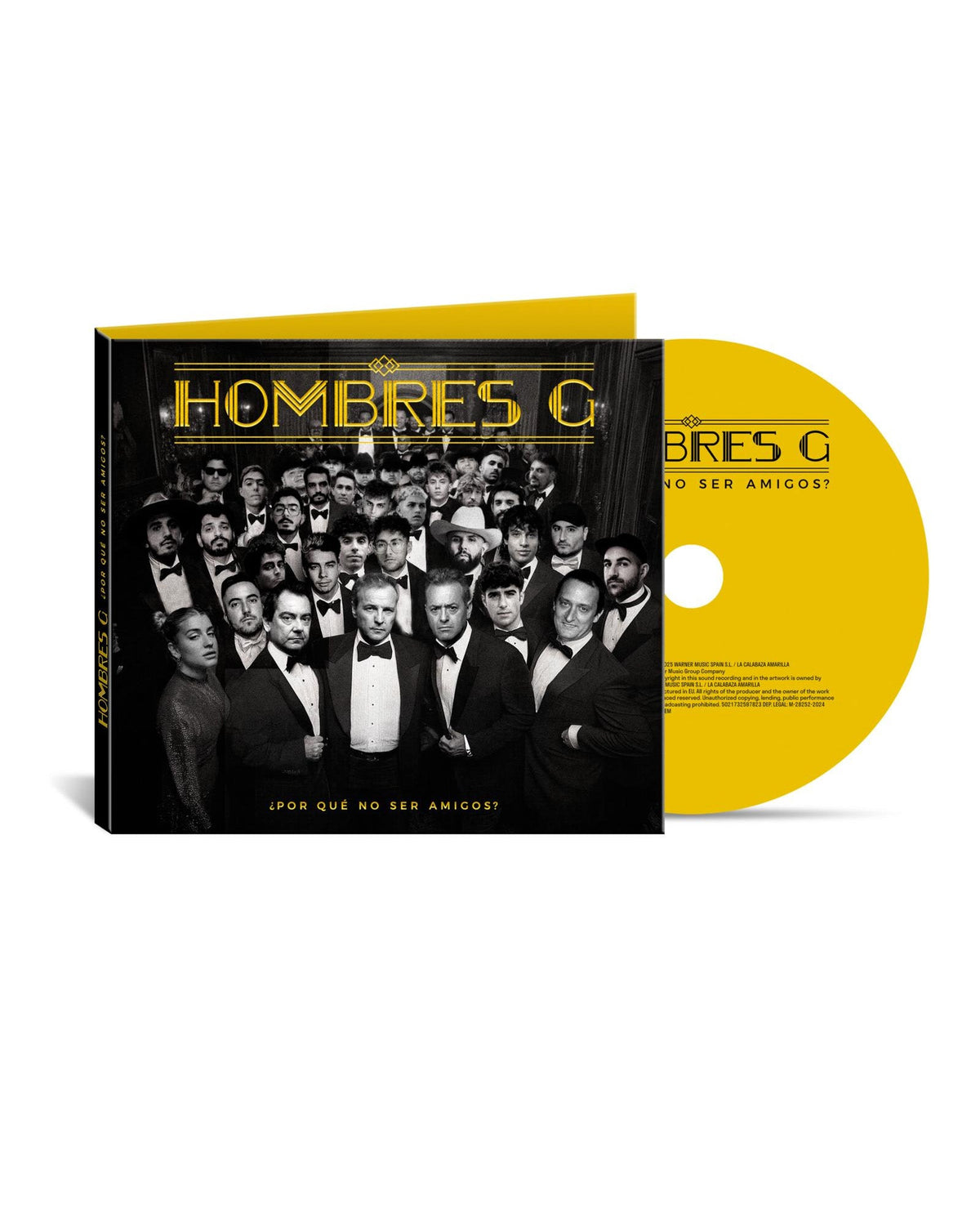 Hombres G - CD "¿Por qué no ser amigos?" - D2fy · Rocktud - Rocktud