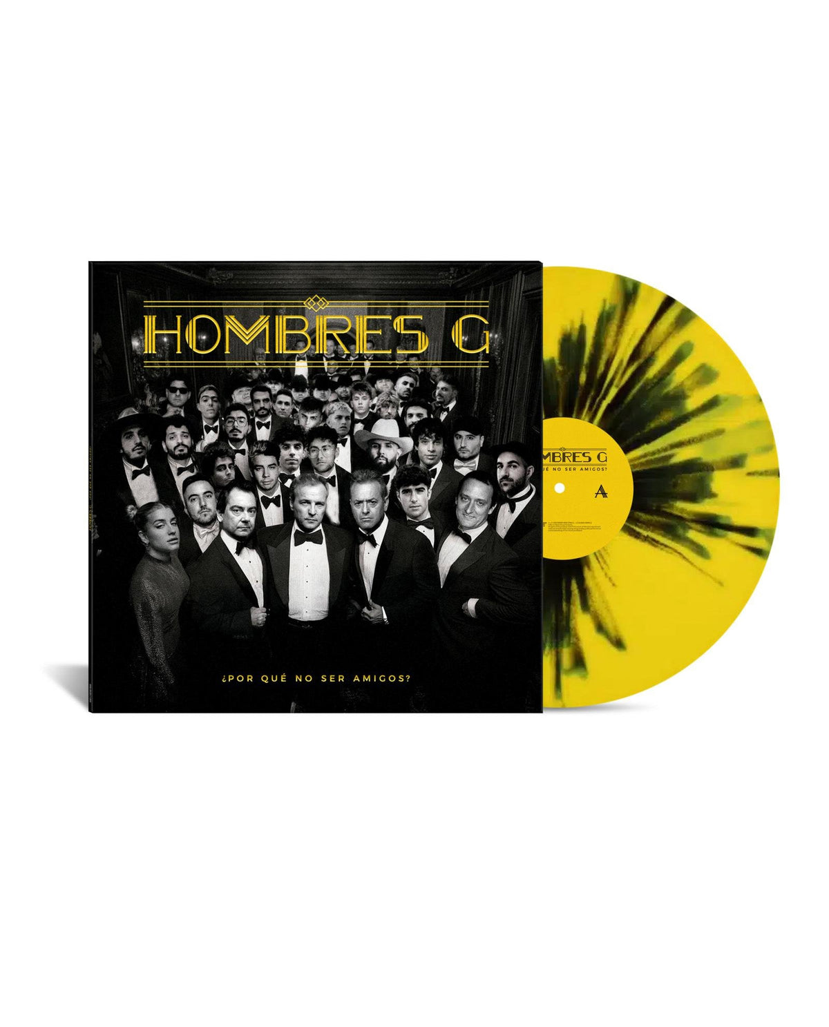 Hombres G - LP Vinilo Splatter "¿Por qué no ser amigos?" - D2fy · Rocktud - Rocktud