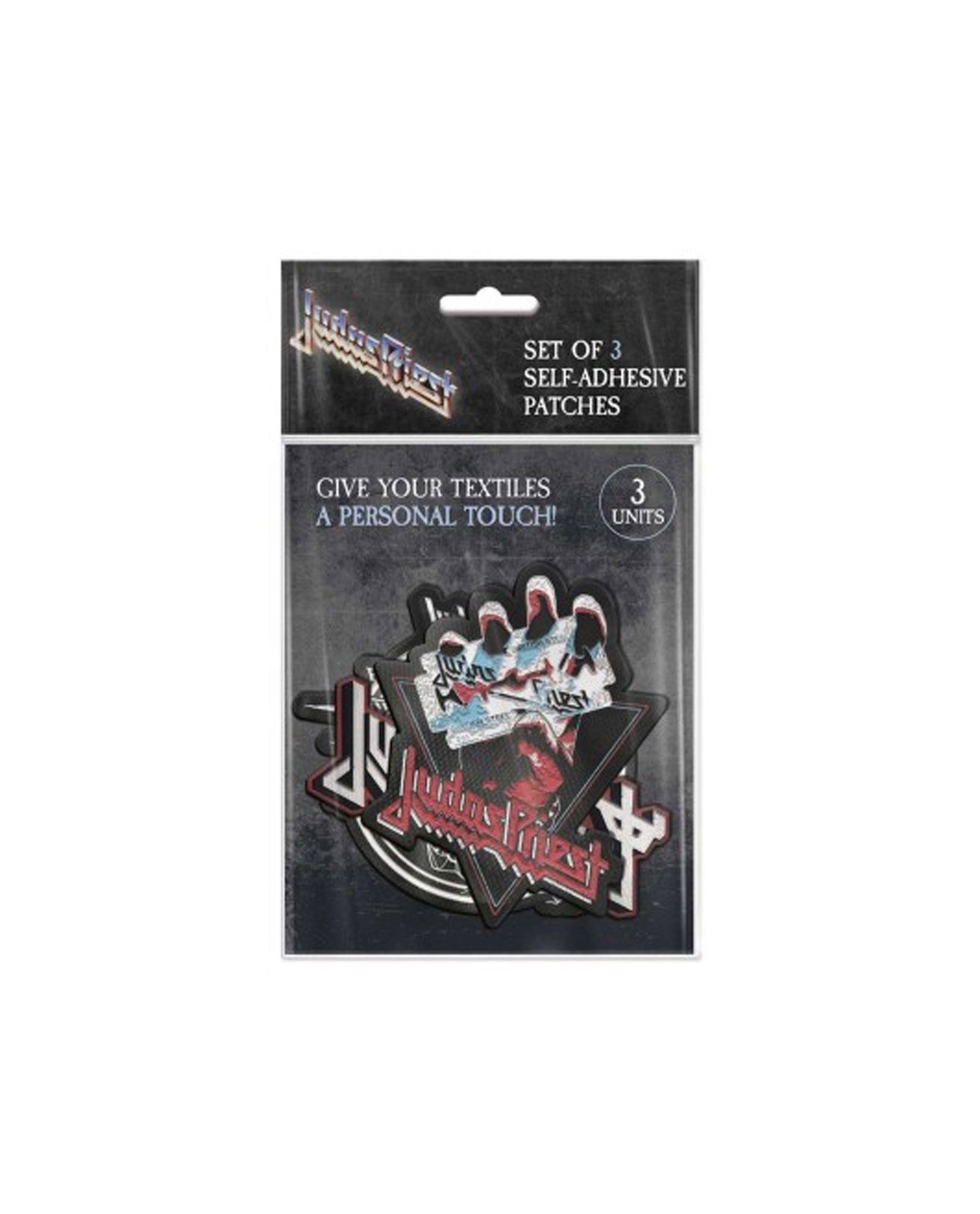 Judas Priest - Pack 3 parches Bordados "Judas Priest" - D2fy · Rocktud - Rocktud