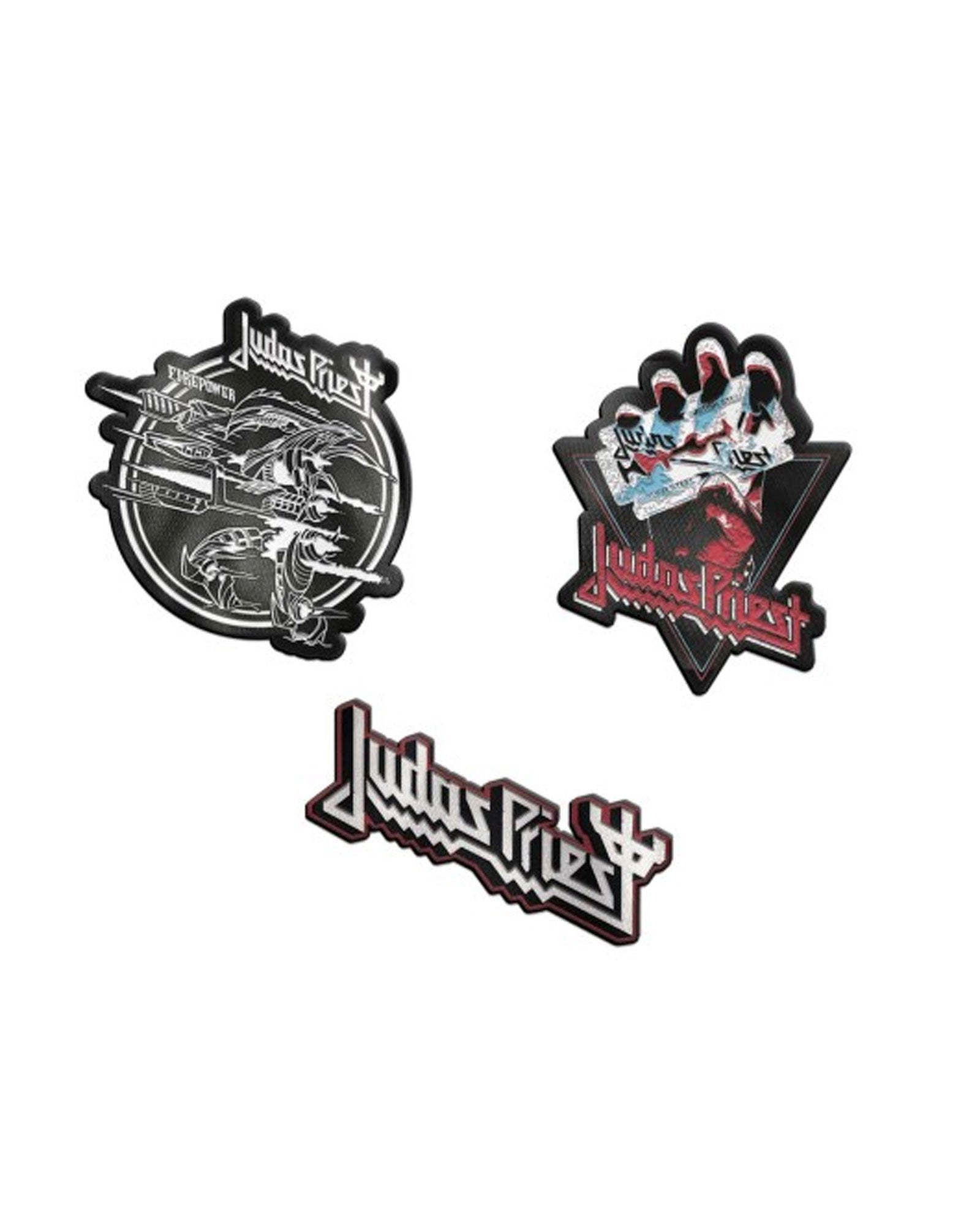 Judas Priest - Pack 3 parches Bordados "Judas Priest" - D2fy · Rocktud - Rocktud