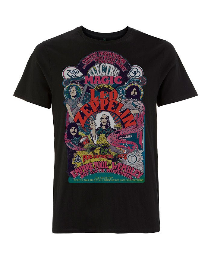 Led Zeppelin - Camiseta "Electric Magic" Unisex - D2fy · Rocktud - Rocktud