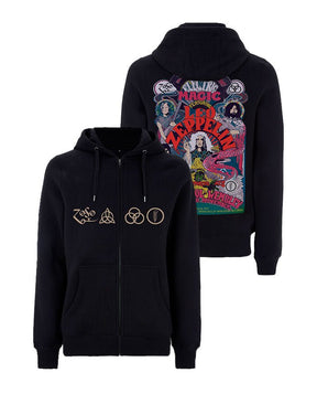 Led Zeppelin - Sudadera Cremallera "Electric Magic" - D2fy · Rocktud - Rocktud