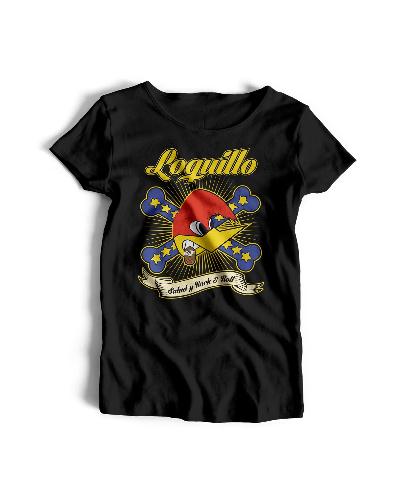 Loquillo - Camiseta "Salud y Rock & Roll I" - D2fy · Rocktud - Loquillo