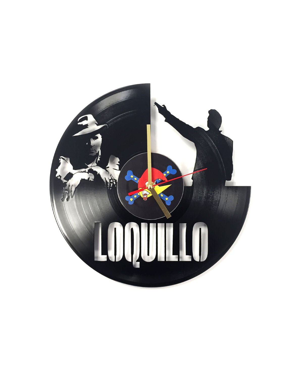 Loquillo - Reloj de pared Vinilo Loquillo - D2fy · Rocktud - Loquillo