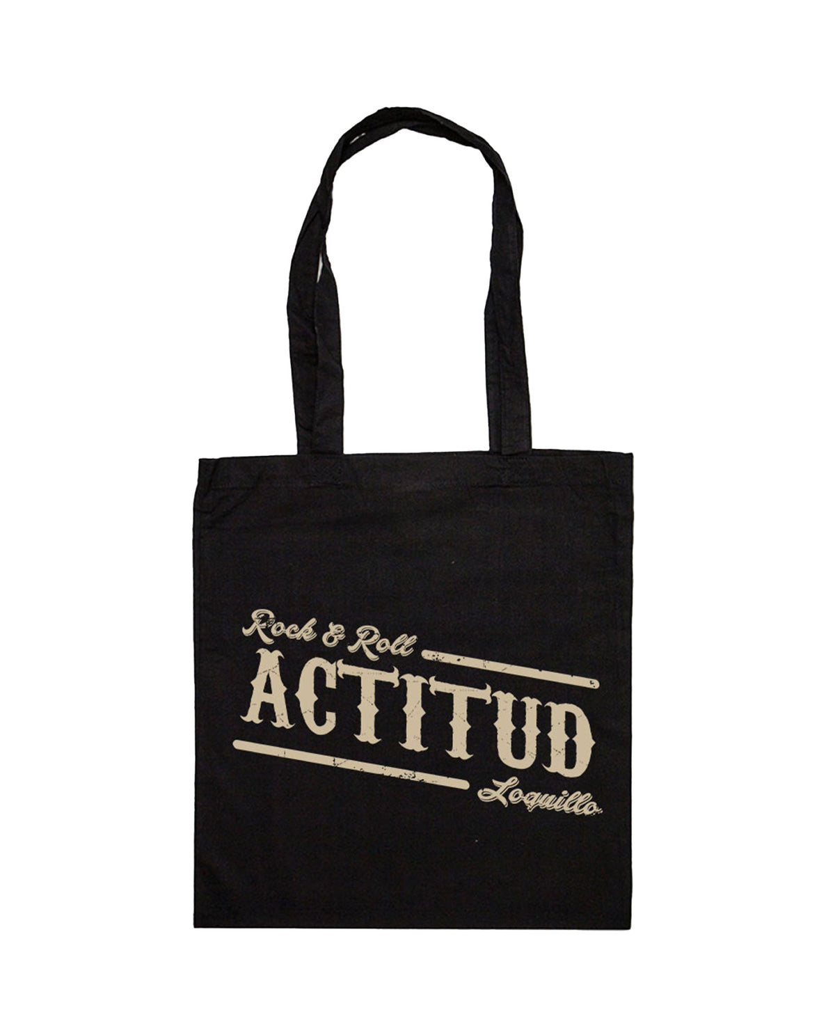 Loquillo - Tote Bag "Rock & Roll Actitud"