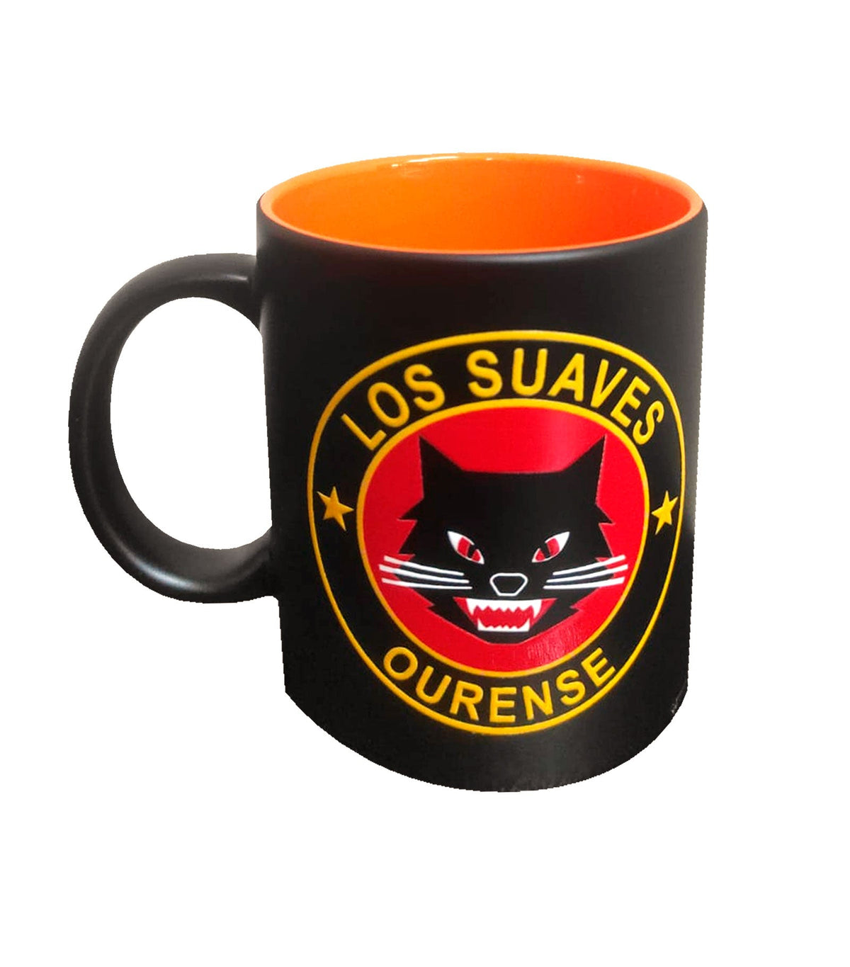 Los Suaves - Taza Negra "Logo" - D2fy · Rocktud - Los Suaves