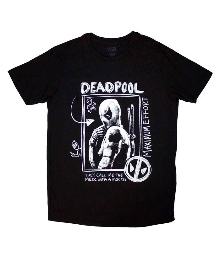 Marvel - Camiseta "Merc With A Mouth Max Effort" - D2fy · Rocktud - D2fy