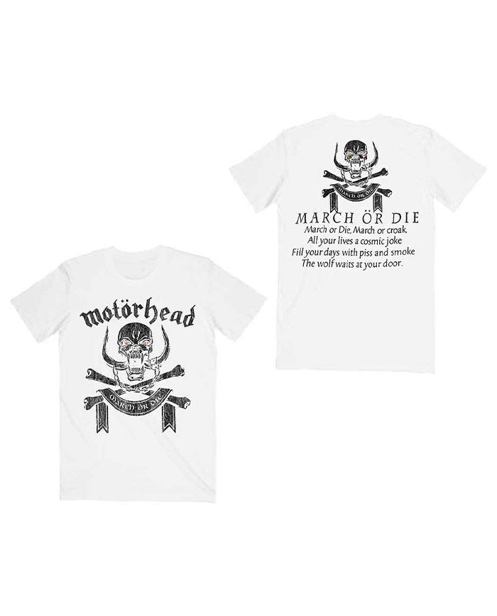 Motorhead Camiseta March or Die Unisex