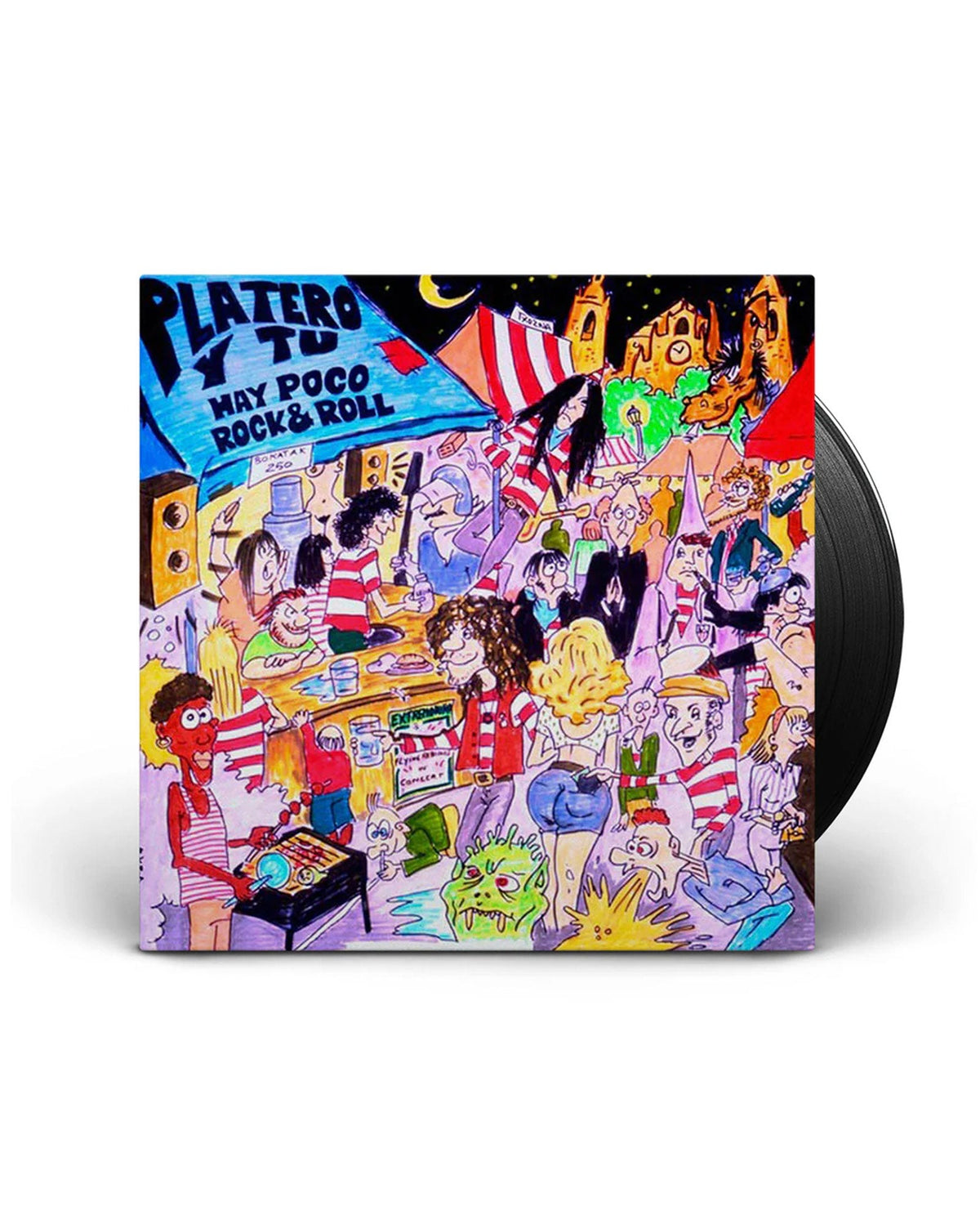 Platero y tu - LP Vinilo 140gr "Hay poco rock 'n' roll" - D2fy · Rocktud - Rocktud