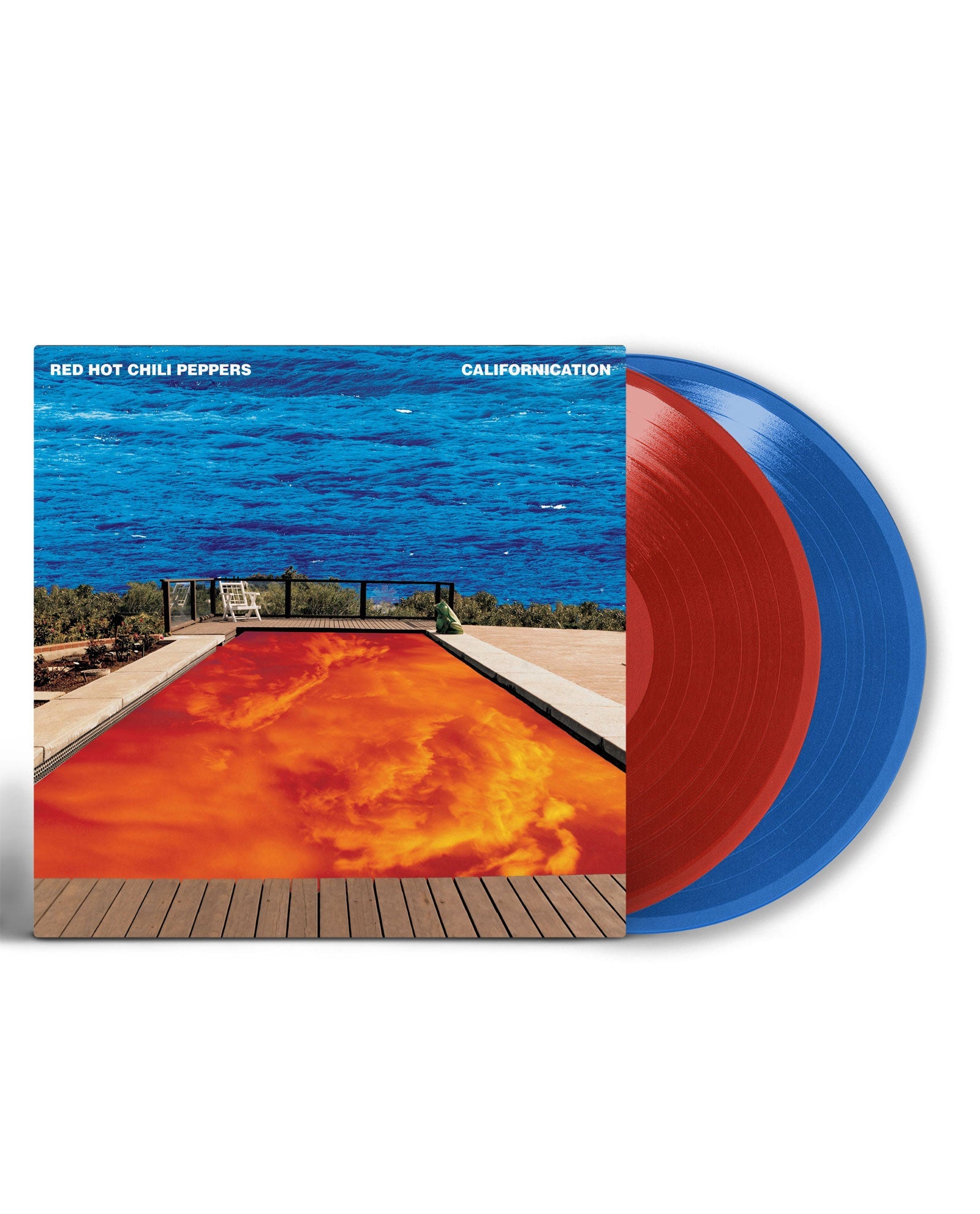 Red Hot Chili Peppers - 2LP Vinilo Color Azul y Rojo "Californication" - D2fy · Rocktud - Rocktud