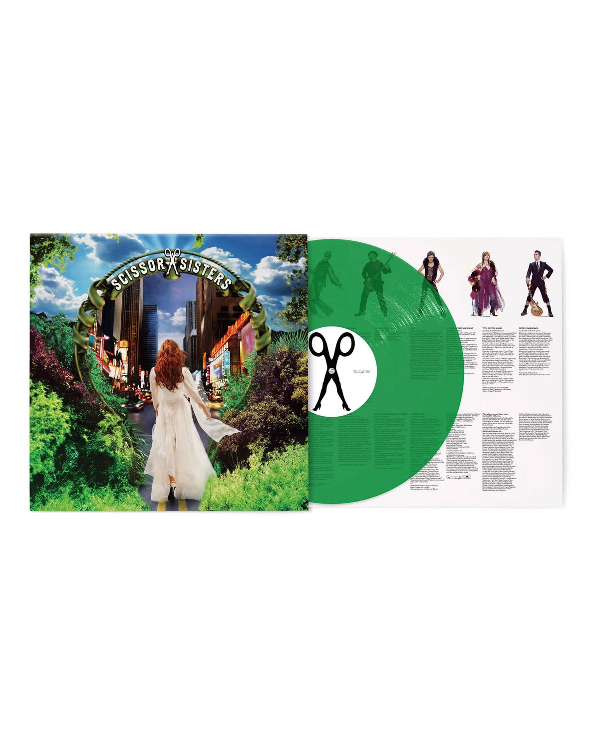 Scissor Sisters - LP Vinilo Verde Transparente "Scissor Sisters" Ed. 20 aniversario - D2fy · Rocktud - Rocktud