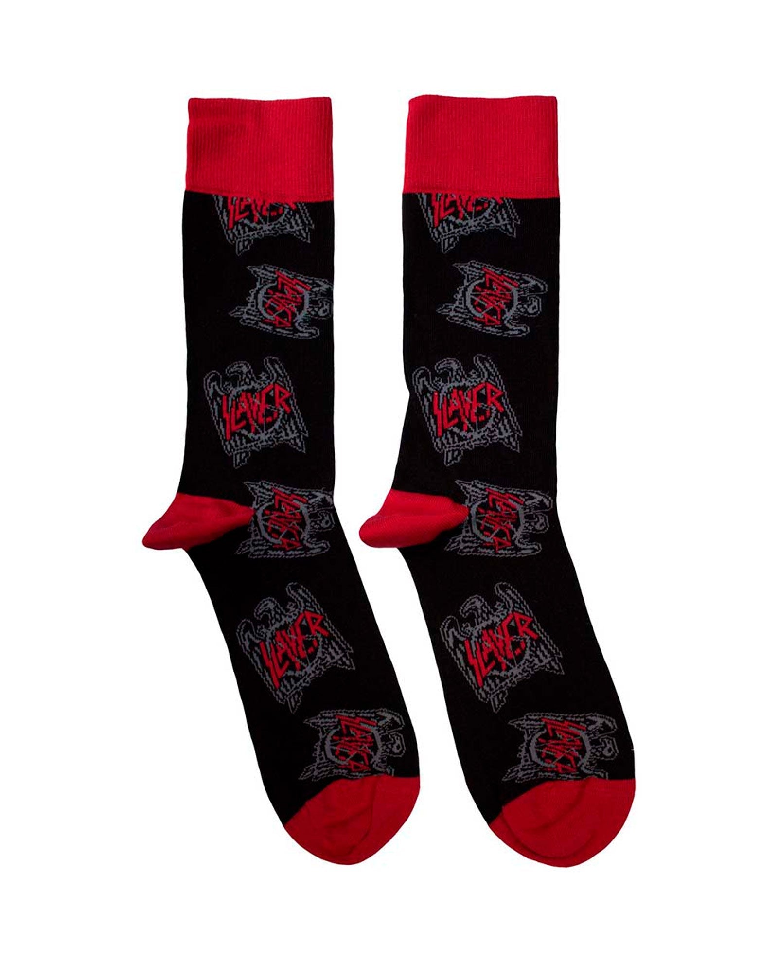 Slayer - Calcetines "Eagle Crest Pattern" - D2fy · Rocktud - Rocktud