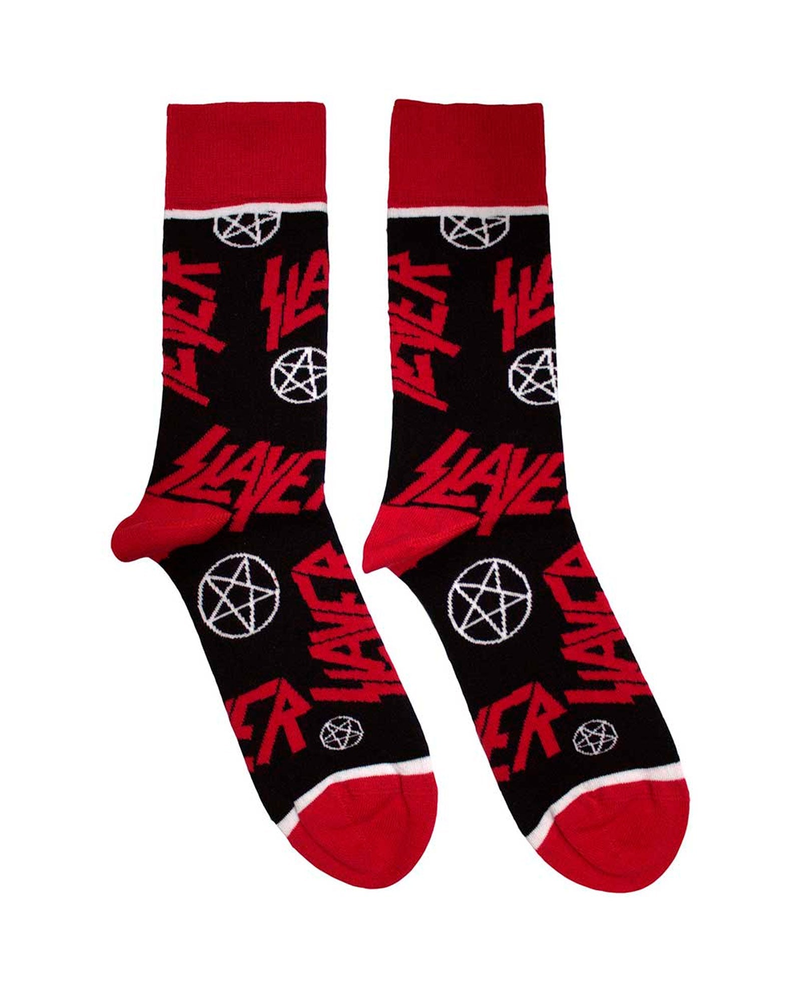 Slayer - Calcetines "Logos and Pentagrams" - D2fy · Rocktud - Rocktud