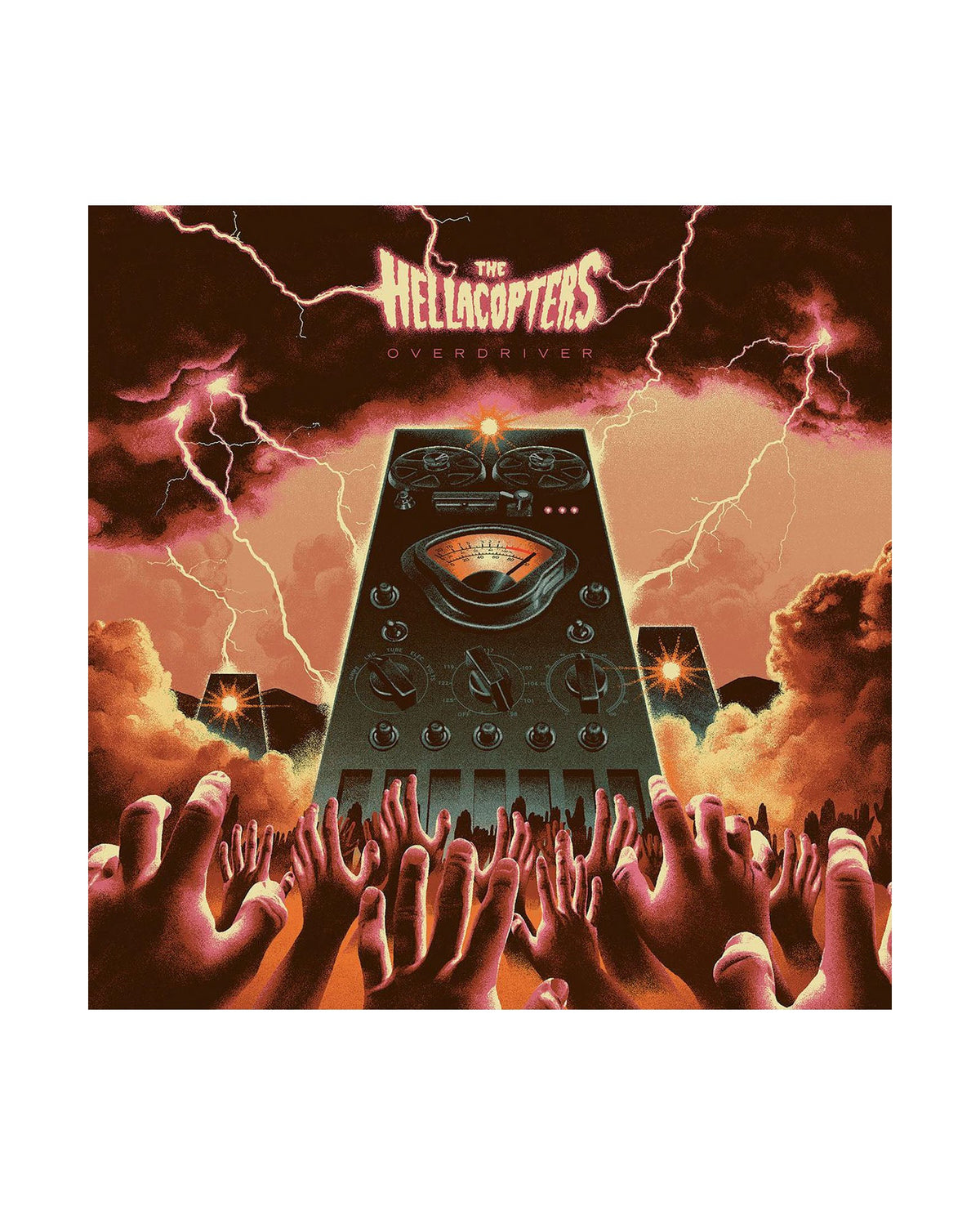 The Hellacopters - LP Vinilo Rojo "Overdrive" - D2fy · Rocktud - Rocktud