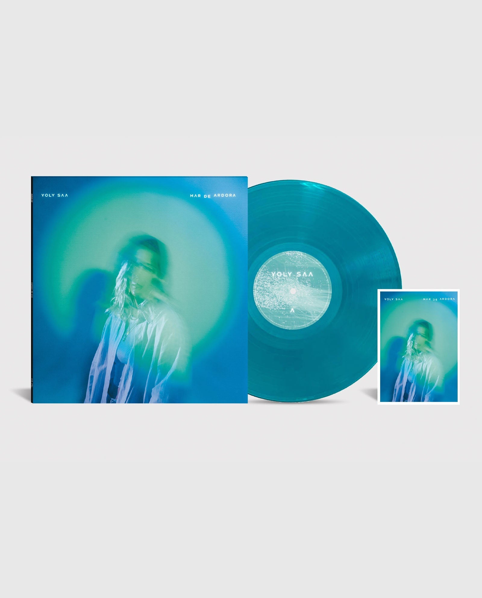 Yoly Saa - LP Vinilo Crystal Blue Curaçao + Postal Firmada "Mar de Ardora" - D2fy · Rocktud - D2fy