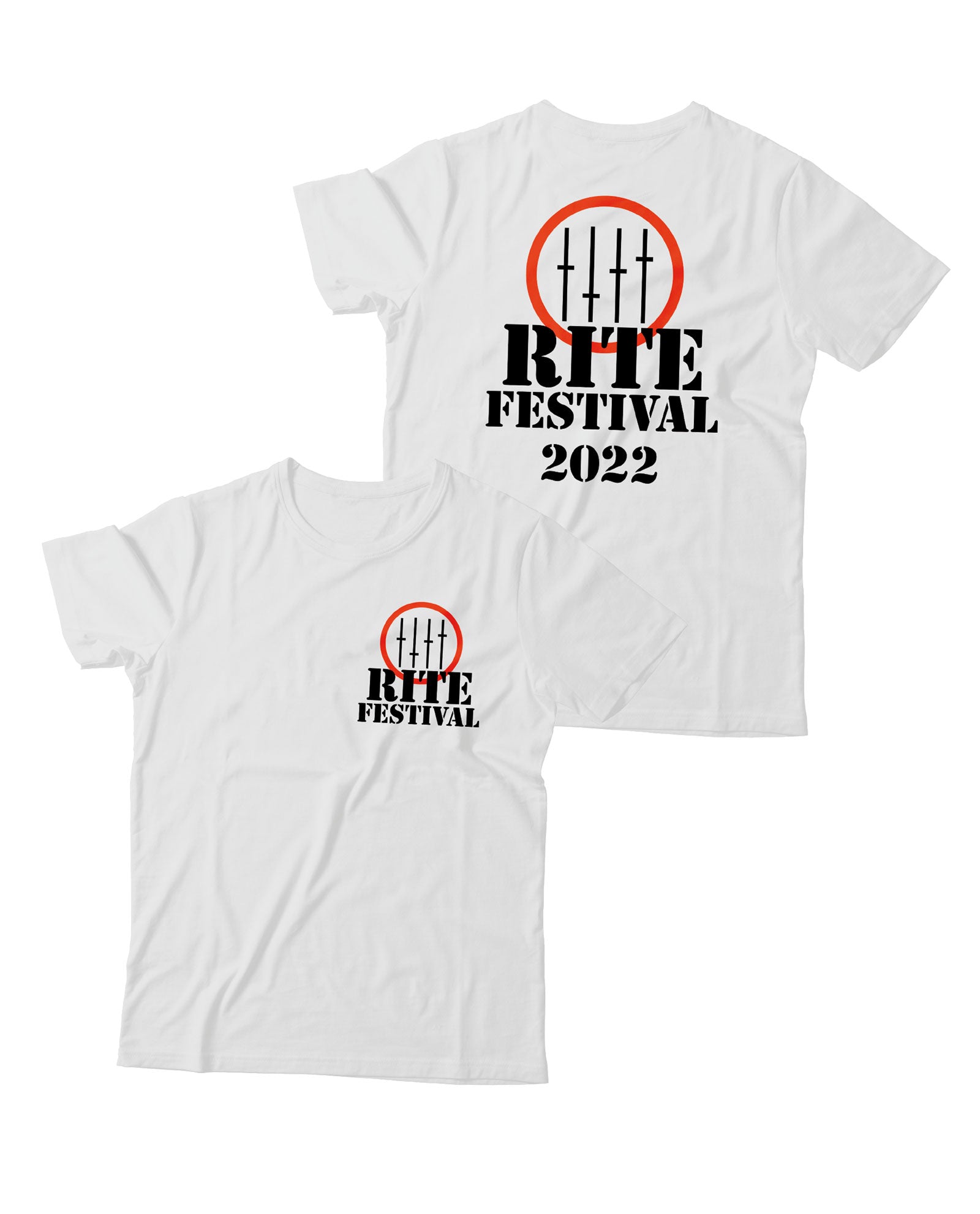 Camiseta RITE FESTIVAL - Blanco - D2fy · Rocktud - Rite Festival